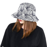 Guava tropical hand drawn pattern Unisex Bucket Hat