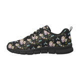 Hummingbird Pattern Print Design 03 Men's Breathable Sneakers ( Model 055)