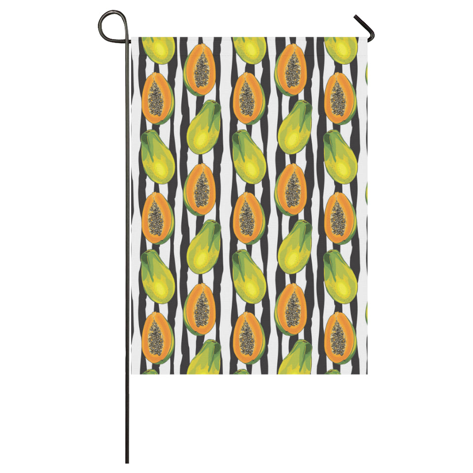 papaya design pattern House Flag Garden Flag