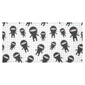 Ninja pattern plaid background Tablecloth