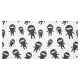 Ninja pattern plaid background Tablecloth