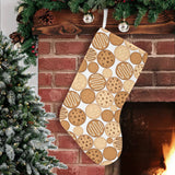Various cookie pattern Christmas Stocking