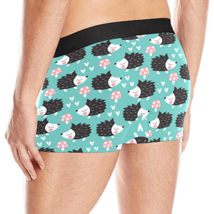 Hedgehog Pattern Print Design 03 Men's All Over Print Boxer Briefs Men's Underwear