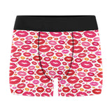 Lips Pattern Print Design 01 Men's All Over Print Boxer Briefs Men's Underwear