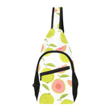 Guava pattern All Over Print Chest Bag