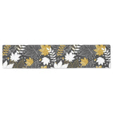 Beautiful gold autumn maple leaf pattern Table Runner