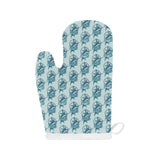 Swordfish Pattern Print Design 05 Heat Resistant Oven Mitts