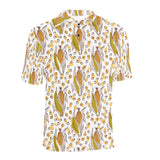 Corn Pattern Print Design 02 Men's All Over Print Polo Shirt