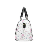 Cute poodle dog star pattern Travel Bag