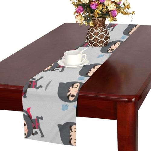 Cute ninja pattern Table Runner
