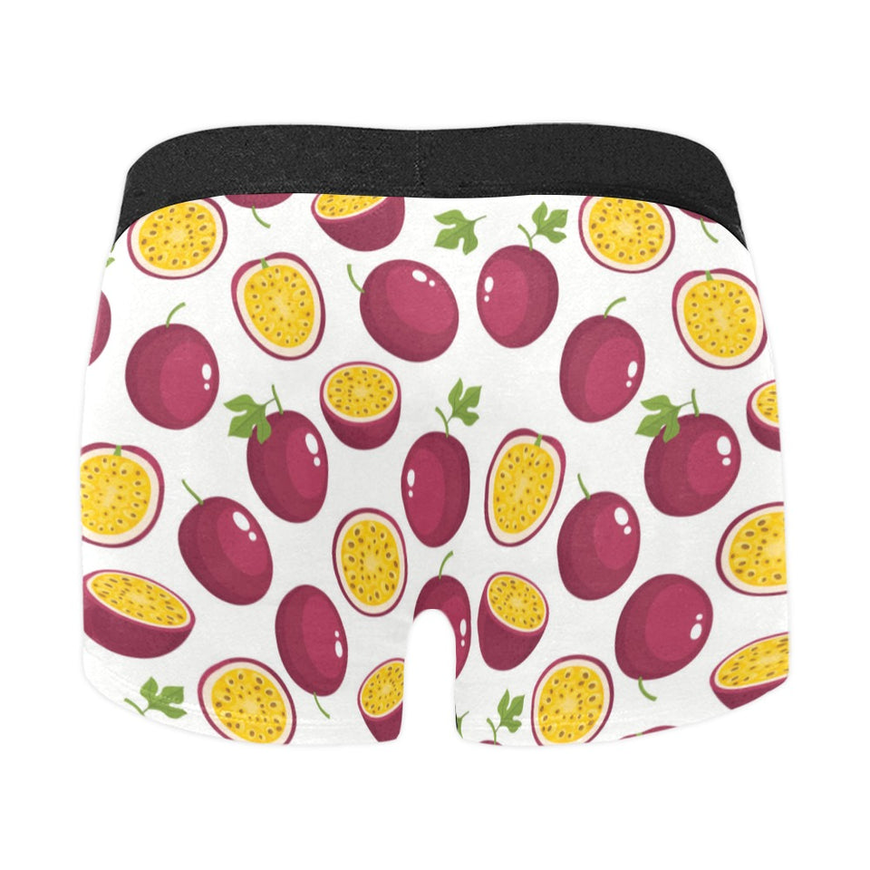 Passion fruit design pattern Men's All Over Print Boxer Briefs Men's Underwear
