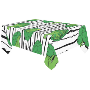 Cool Broccoli pattern Tablecloth