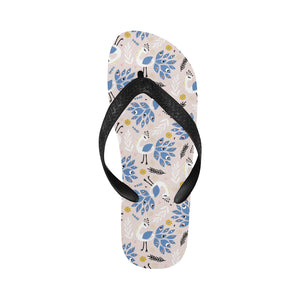 Cute peacock pattern Unisex Flip Flops