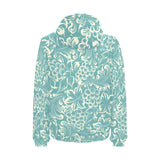 Classic Hand drawn Grape pattern Men's Padded Hooded Jacket