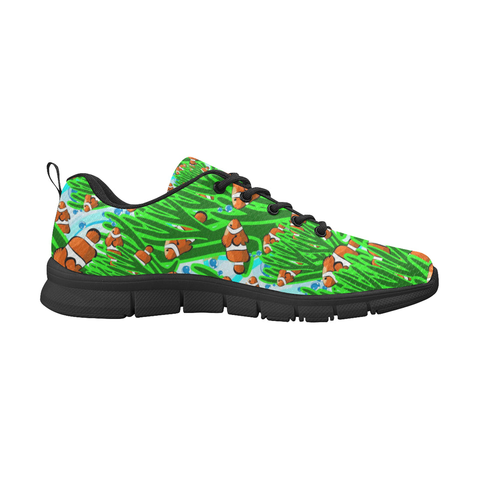 Clown Fish Pattern Print Design 01 Women's Sneaker Shoes