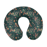 Snake forest pattern U-Shaped Travel Neck Pillow