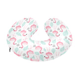 Cute flamingo pattern U-Shaped Travel Neck Pillow