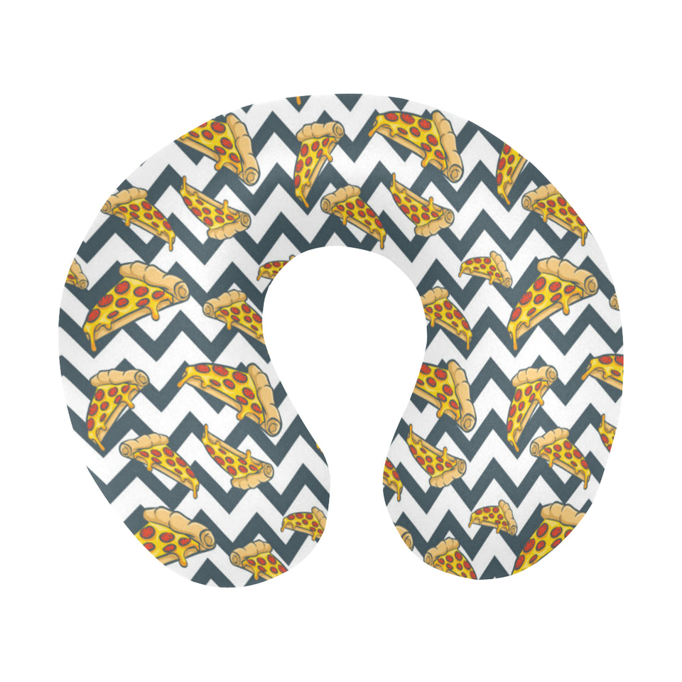 Pizza design pattern U-Shaped Travel Neck Pillow