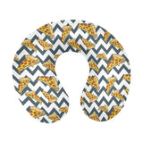Pizza design pattern U-Shaped Travel Neck Pillow
