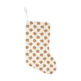 Pancake Pattern Print Design 01 Christmas Stocking