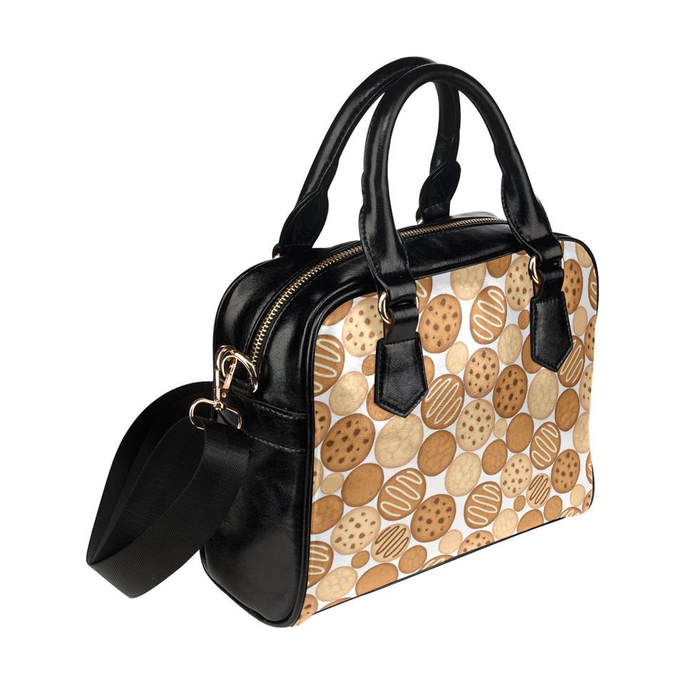 Various cookie pattern Shoulder Handbag