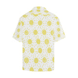 hand drawn sun pattern Men's All Over Print Hawaiian Shirt