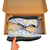 Duck Toy Pattern Print Design 01 Men's Breathable Sneakers ( Model 055)