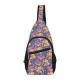 Goldfish Pattern Print Design 05 All Over Print Chest Bag