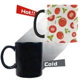 Tomato pattern Morphing Mug Heat Changing Mug