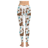 sea lion Seals jellyfish pattern Women's Legging Fulfilled In US