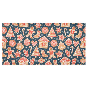 Christmas gingerbread cookie pattern Tablecloth
