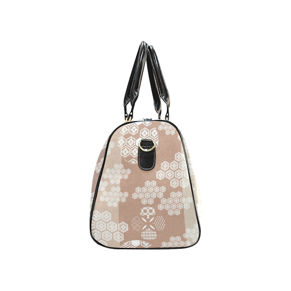 Beautiful hexagon japanese pattern Travel Bag