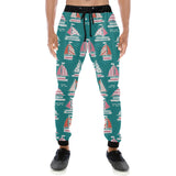 Cute sailboat pattern Unisex Casual Sweatpants
