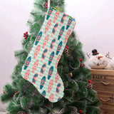 Surfboard Pattern Print Design 02 Christmas Stocking