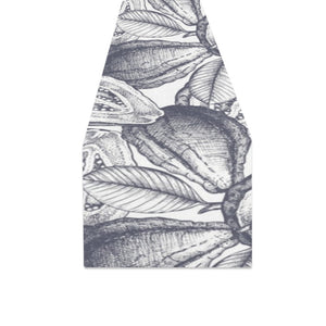 Guava tropical hand drawn pattern Table Runner