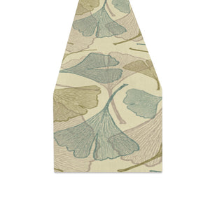 Ginkgo leaves design pattern Table Runner
