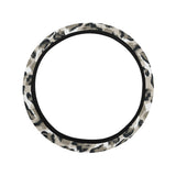 Leopard skin print pattern Car Steering Wheel Cover