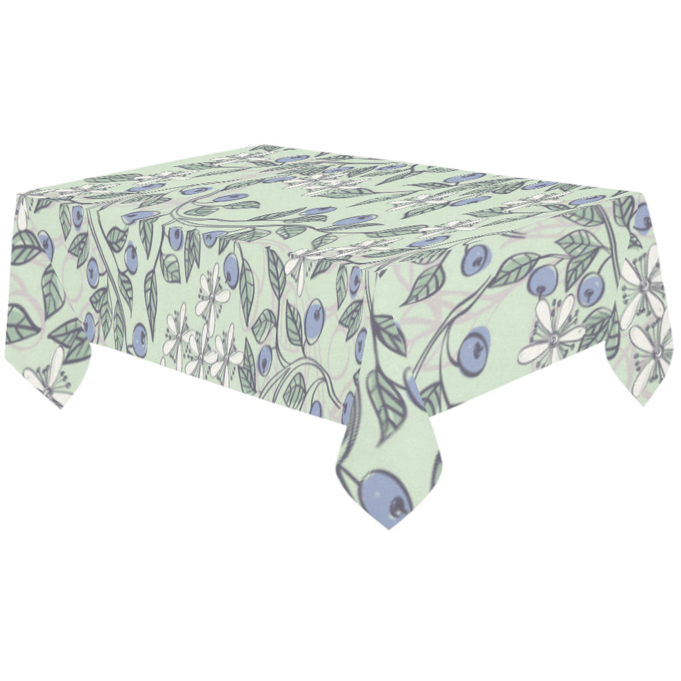 hand drawn blueberry pattern Tablecloth