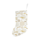 Beautiful gold japanese pattern Christmas Stocking