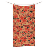 Fire flame pattern Bath Towel