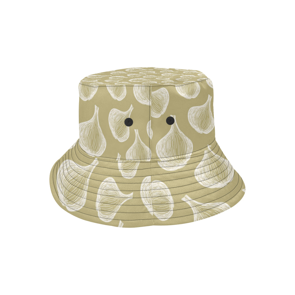 Garlic design pattern Unisex Bucket Hat