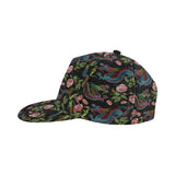 Dragons flower pattern All Over Print Snapback Cap