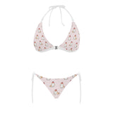Cute Shiba Inu Dog Apple pattern Sexy Bikinis Two-Piece Swimsuits