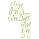 Little young goat pattern Women's All Over Print Pajama Set