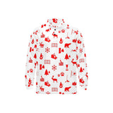 Canada Pattern Print Design 04 Men's Long Sleeve Polo Shirt