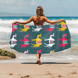 Camel pattern Beach Towel