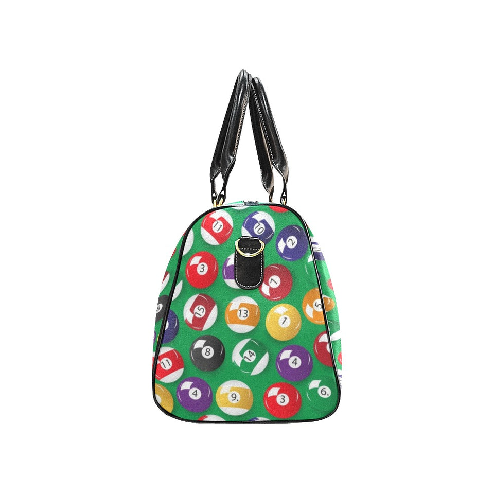Billiard Ball Pattern Print Design 02 Travel Bag