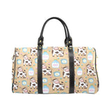 Cow bottle of milk pattern Travel Bag