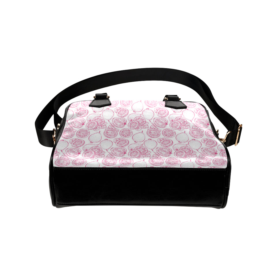 Sketch guava pattern Shoulder Handbag
