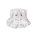 Cute poodle dog star pattern Unisex Bucket Hat